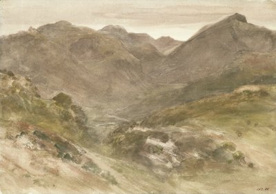 Una vista di Borrowdale da John Constable